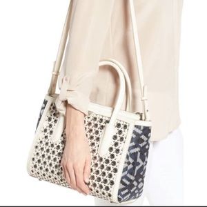Sam Edelman White Ivy Ashton Satchel